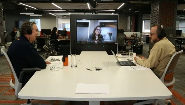 Natalia Gutiérrez declarando sobre La seguridad energética del país