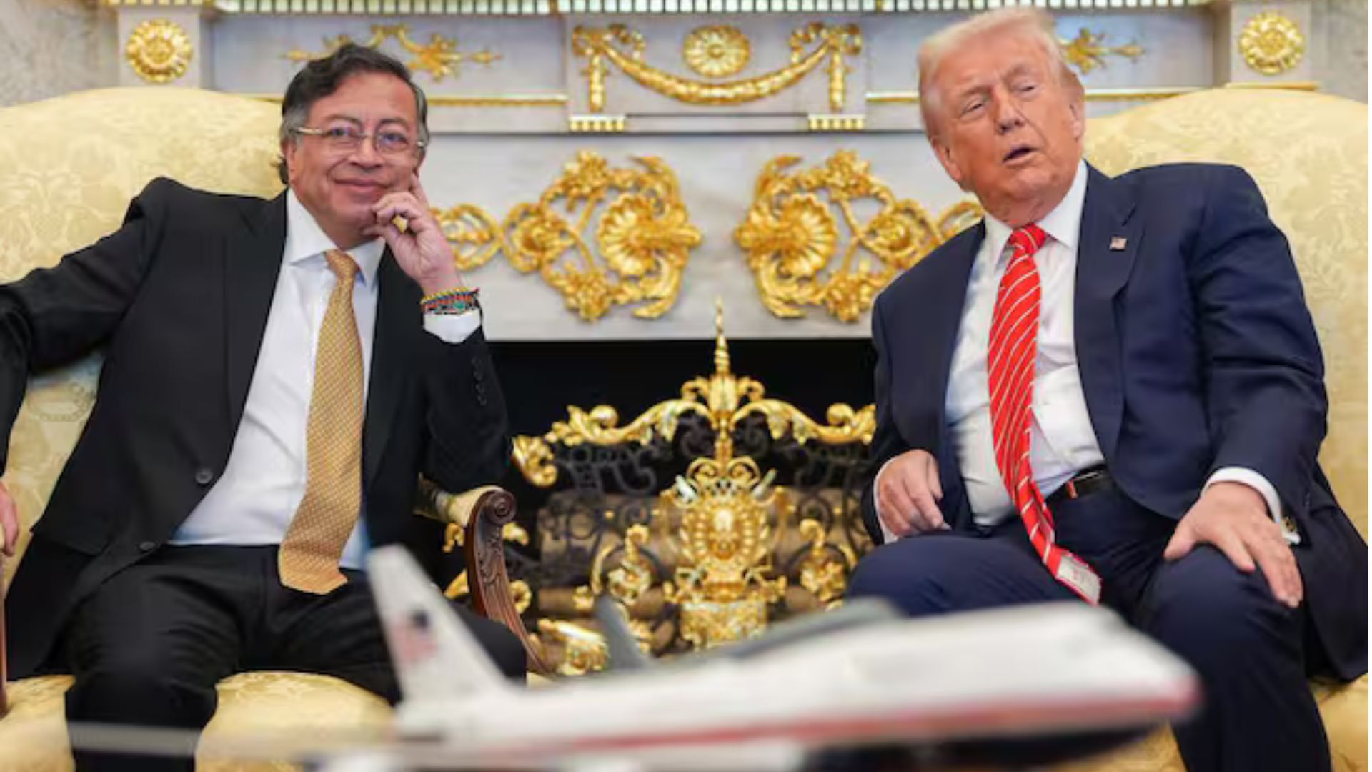 Avanza la reunión entre los presidentes Trump y Petro