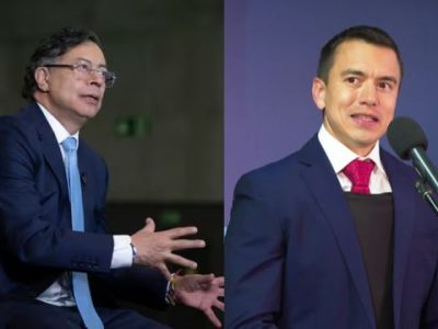 Petro anuncia que demandará al presidente de Ecuador