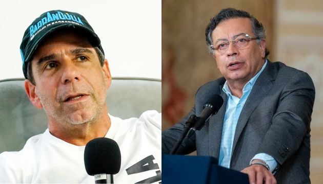 Álex Char y Gustavo Petro