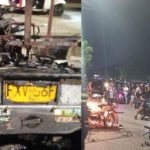 Accidente entre moto y motocarro dejó dos muertos en Santo Tomás