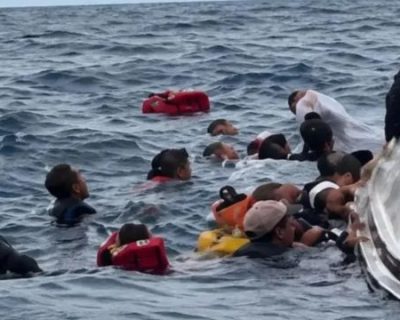 Se volcó lancha turística entre Playa Blanca y El Rodadero en Santa Marta