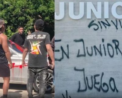 Junior rechaza vandalización de vehículos de jugadores tras empate con Pereira