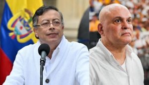 Gustavo Petro y Salvatore Mancuso