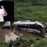 Dos integrantes del grupo de Kbeto Zuleta murieron en accidente y el cantante se fracturó las piernas, 20 heridos